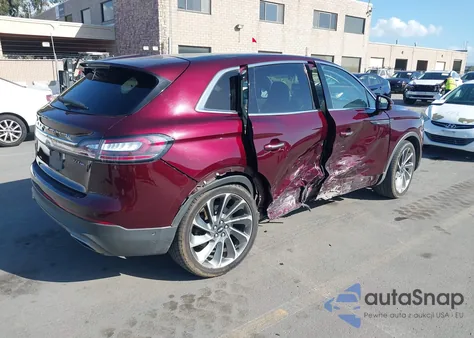 2019 Lincoln Nautilus Reserve z USA, uszkodzony, nr VIN 2LMPJ8LP9KBL18638